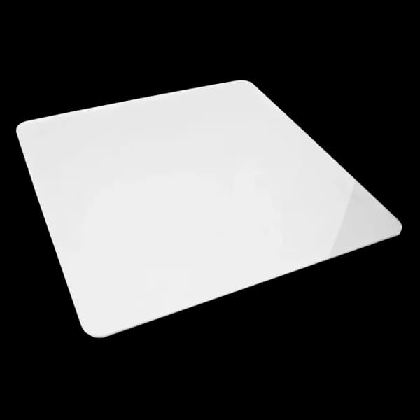 Bomar A&P Series 1039A Square Hatch Acrylic Lens 3/8″ – White - Image 1