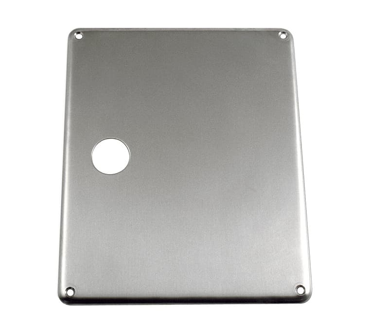 Escutcheon, stainless steel - Image 1