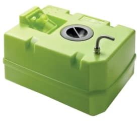 VETUS plastic water tank, 80lt, including connections and inspection Lid - Image 1