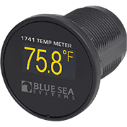 Mini OLED Temperature Monitor - Yellow - Image 1